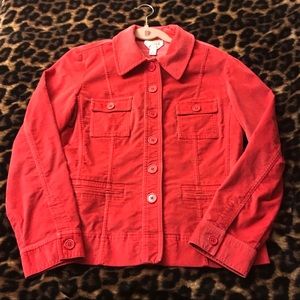 Talbots Pink Blazer/Jacket Velvet feel | Sz. 12